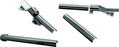 Kuryakyn Kuryakyn Swingarm Cover Set 00-07 Softail Models (Set) - 8108