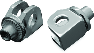 Kuryakyn Kuryakyn Splined Peg Adapter Kawasaki Front Chrome - 8813