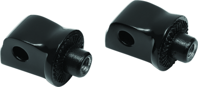 Kuryakyn Kuryakyn Splined Passenger Peg Adapter Black - 8924