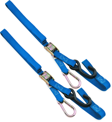 BikeMaster Tiedown Carabiner Softhook - Blue - 100538