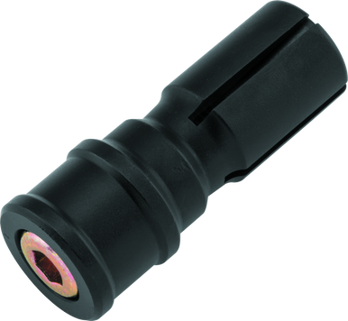 BikeMaster Adapter for 1in Barend Mirror - Black - 152132