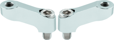 BikeMaster Mirror Extension 10mm Pair - Chrome - 152462