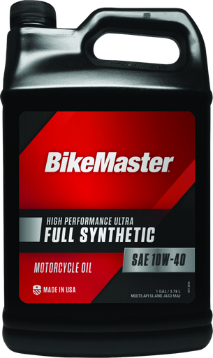 BikeMaster フルシンセティックオイル SAE 10W-40 a7797ed64a5223a89ff3a0580253bb