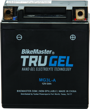 BikeMaster Trugel Battery MG3L-A - 780529