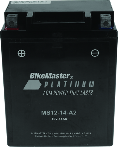 BikeMaster AGM Battery - MS12-14-A2 - 780715
