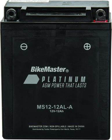 BikeMaster AGM Battery - MS12-12AL-A - 780760