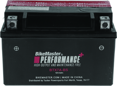 BikeMaster BTX7A-BS Battery - 781313