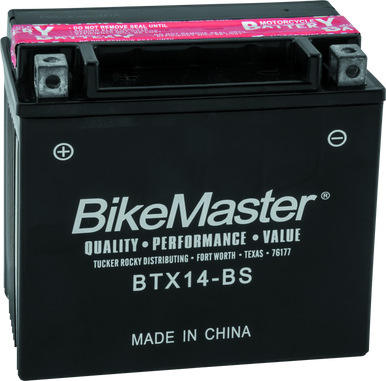 BikeMaster BTX14-BS Battery - 781325