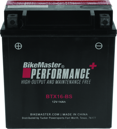 BikeMaster BTX16-BS Battery - 781326