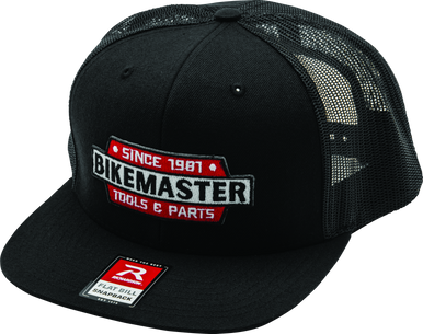 BikeMaster Patch Flat Bill Cap - 803912