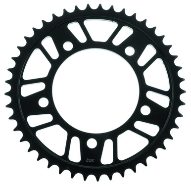 BikeMaster Honda Rear Steel Sprocket 530 45T - Black - 965332