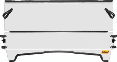 QuadBoss 12-13 Kawasaki KRT750 Teryx4 Folding Windshield - 375635