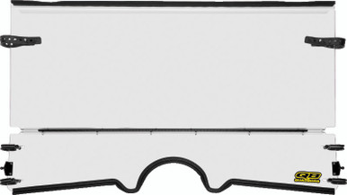 QuadBoss 06-10 Yamaha YXR450 Rhino AT 4x4 Folding Windshield - 375651