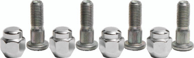 QuadBoss 06-10 Yamaha YFM450FX Wolverine Front Wheel Stud & Nut Kit - 608236