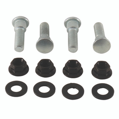 QuadBoss 04-06 Yamaha YFM350R Raptor Front Wheel Stud & Nut Kit - 608237