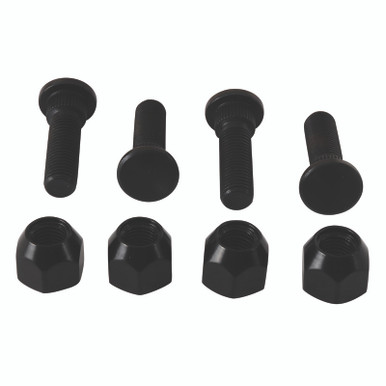 QuadBoss 99-04 Yamaha YFM250 Bear Tracker Front Wheel Stud & Nut Kit - 608240
