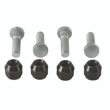 QuadBoss 09-13 Kawasaki KVF650 Brute Force 4x4i Front Wheel Stud & Nut Kit - 608249