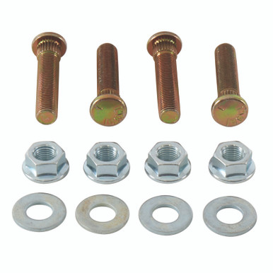 QuadBoss 09-10 Polaris Ranger 500 EFI (02) Front Wheel Stud & Nut Kit - 608278
