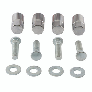 QuadBoss 2014 Polaris Ranger 800 EFI Rear Wheel Stud & Nut Kit - 608283