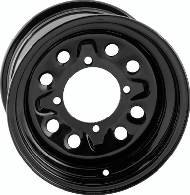 QuadBoss Steely Wheel 12X7 - 4+3 - 4/137 - 608487 QuadBoss Steely Wheel 12X7 - 4+3 - 4/137 - 608487