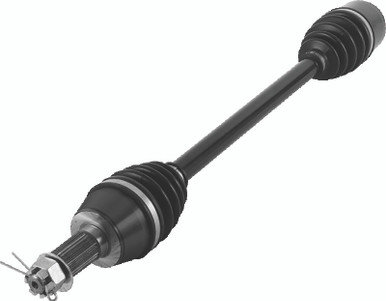 QuadBoss 13-15 Polaris Brutus 900 Front Left Side Rugged Axle - 609187