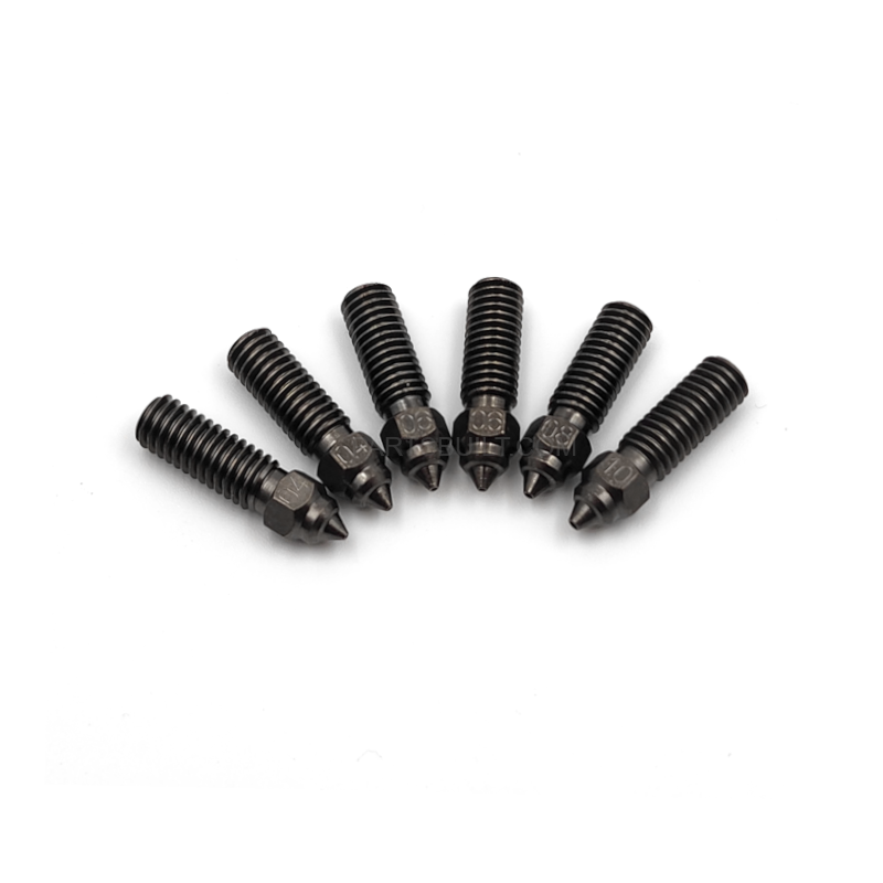 6pc Hardened Nozzle Set for SV06 Plus, SV07 | Partsbuilt 3D