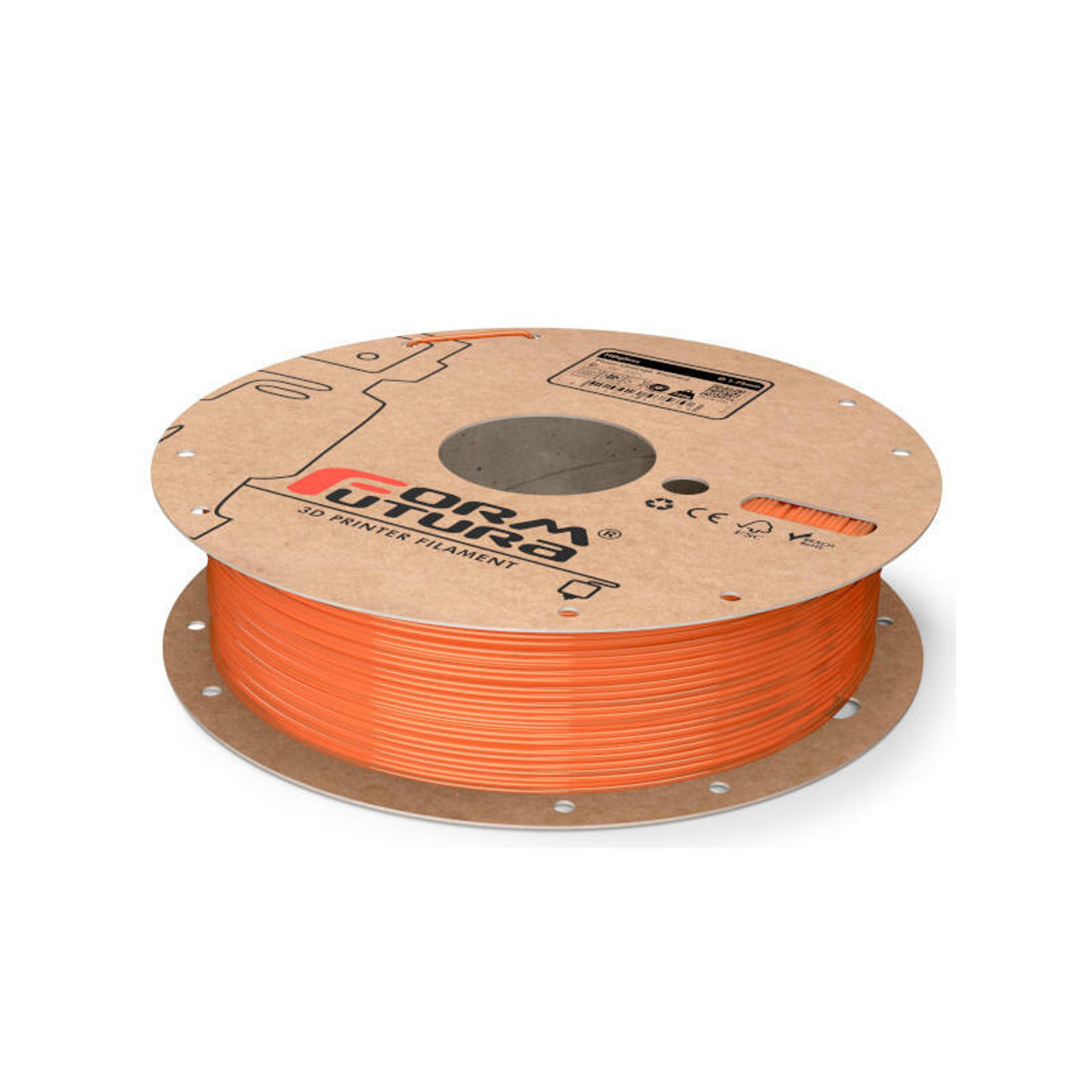 Fluorescent Orange PETG Filament 1.75mm