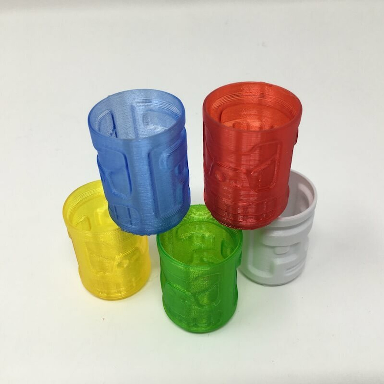 PETG HDGlass - 750g blanc opaque Filaments pour imprimantes 3D