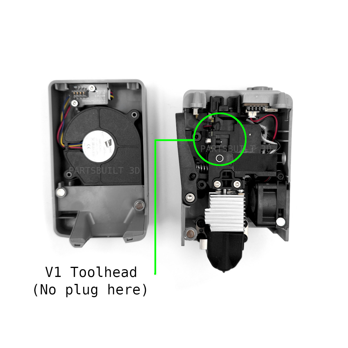 Toolhead (Print Head) for Flashforge AD5X | Partsbuilt 3D