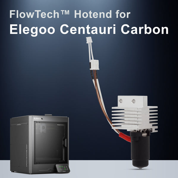 FlowTech™ Hotend for Elegoo Centauri Carbon FlowTech™ Hotend for Elegoo Centauri Carbon