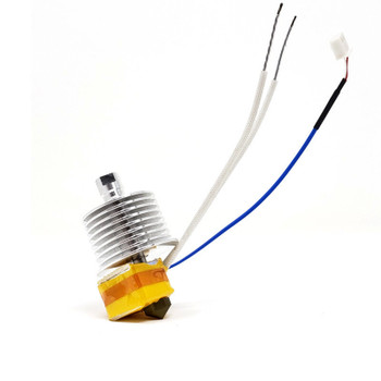 Flashforge Guider 2S hot end assembly with Hardened Steel nozzle