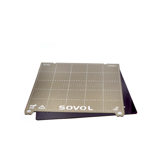 Flexible Build Plate (Powder Coated PEI - Textured) with Magnet for Sovol SV06 Plus