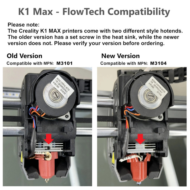 FlowTech™ Hotend for Creality K1 Max | Micro Swiss