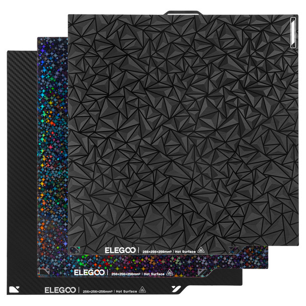 Elegoo Dual-Sided Build Plates (3 Pack) for Centauri & Centauri Carbon 