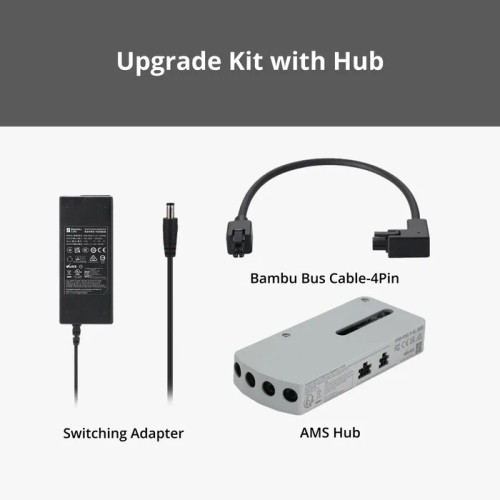 Bambu Lab AMS 2 Pro Upgrade Kit w/ Hub | Partsbuilt 3D