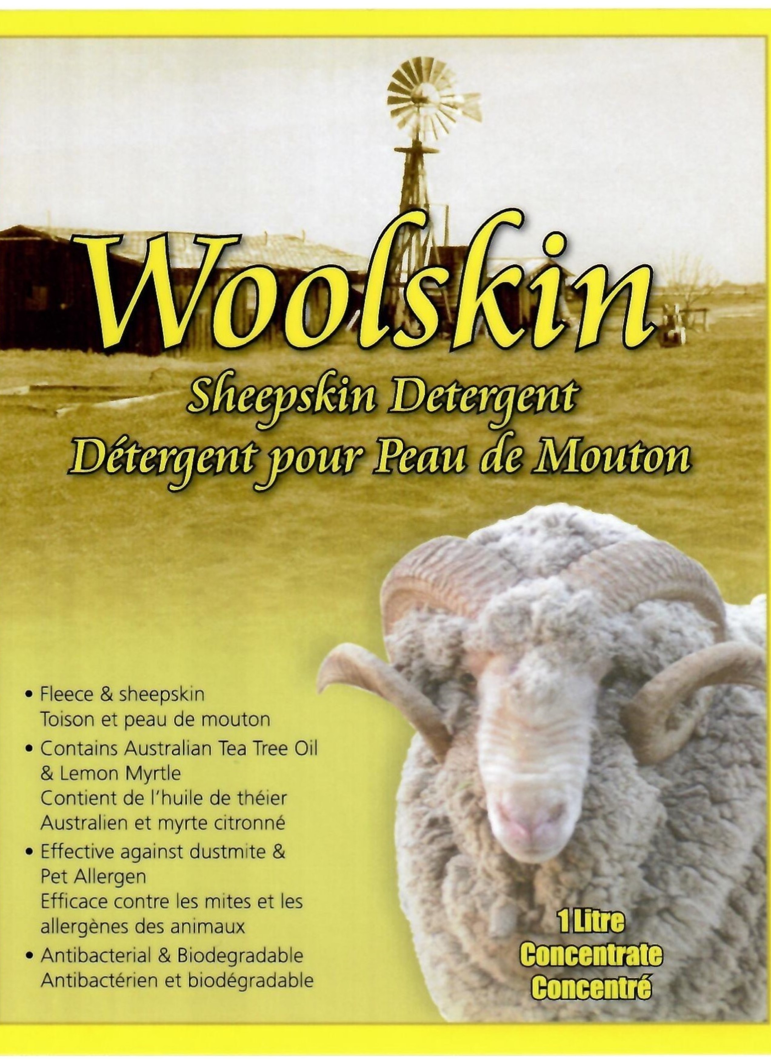 Eucalan Sheepskin Wash Cleaner: Sheepskin Town