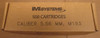 500 Round Case IMI M193 5.56 NATO 55 Grain FMJ in 20 round boxes - First Quality Military Ammo!