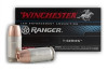 250 Rounds Winchester Ranger T Series RA9124TP - 9mm +P 124 grain Jacketed Hollow Point