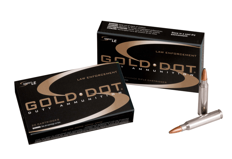 Speer .223 Remington 55gr GOLD DOT – 500rd
