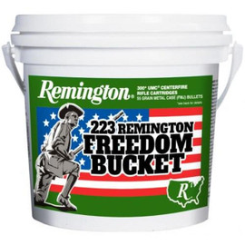 1200 Round Case Remington .223 55 grain FMJ in 300 round buckets 1200 Round Case Remington .223 55 grain FMJ in 300 round buckets