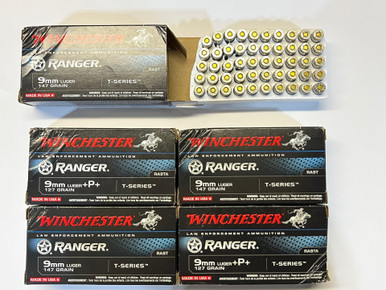 9mm Ammo - Winchester Ranger T-Series In Damaged JHP Winchester Ranger T-Series In Damaged JHP Ammo