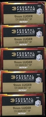 Federal Premium LE Tactical HST In JHP Ammo