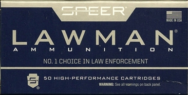 Bulk Speer Lawman Luger High Quality Target And Training Made In Idaho Ammo