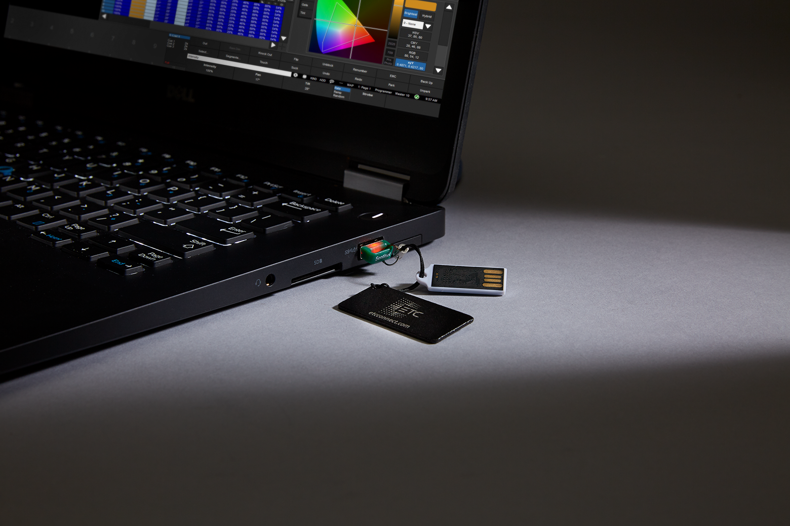 Le pack ETCnomad : dongle USB et convertisseur Gadget II DMX/RDM