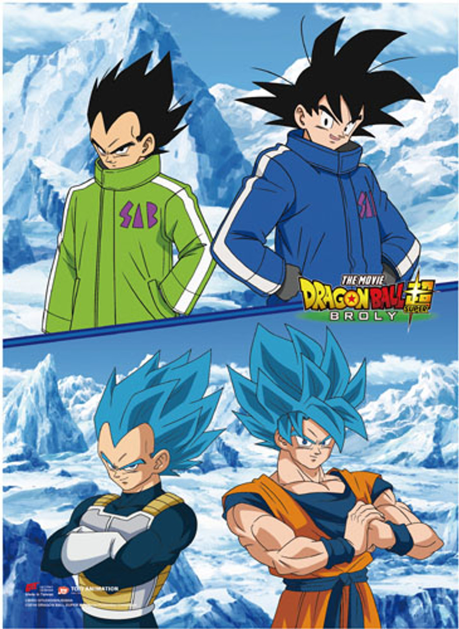 Dragon Ball Super Broly - Goku And Vegeta Above Their ...
