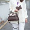 MKF Collection Geny Faux Snake Embossed Women Shoulder bag with matching Wallet by Mia K