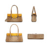 MKF Collection Liviana Shoulder Women's Elegant Bag Croc-Embossed by Mia K.