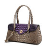 MKF Collection Liviana Shoulder Women's Elegant Bag Croc-Embossed by Mia K.