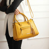 MKF Collection Valeria Satchel Handbag with Keyring by Mia K