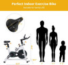 Stationary Bikes for Home Indoor Exercise Bike with LCD Monitor and Comfortable Seat Cushion for Home Gym Cardio Fitness Training